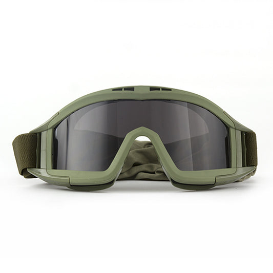 Airsoft Goggles with 3 Anti-Fog Lens Military Tactical Goggle for Motorcycle Cycling Paintball