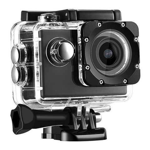 Mini 4K Sports Camera Kit with Waterproof Case