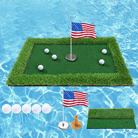 Pool Putting Green Golf Mat Floating,Floating Golf Turf Game