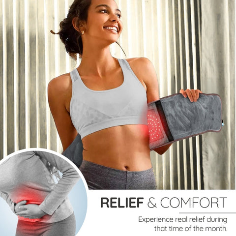 Cordless Red Light Therapy Heating Pad