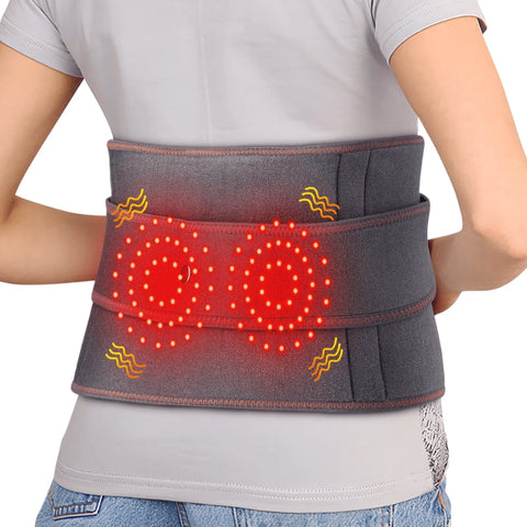 Cordless Red Light Therapy Heating Pad