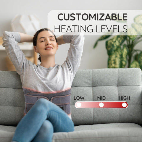 Cordless Red Light Therapy Heating Pad