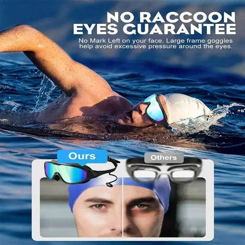 Anti - Fog and No-Leak Swimming Goggles