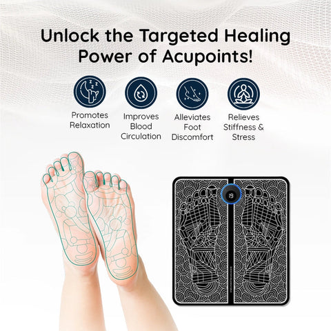 EMS Acupoints Massage Foot Mat