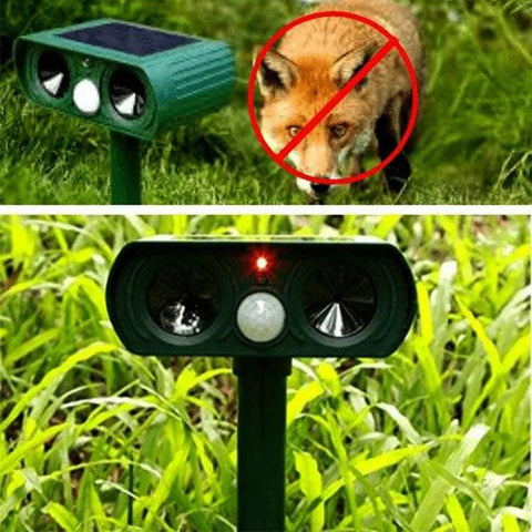 Infrared Solar Powered Animal Pest Repeller