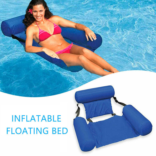 Inflatable Swimming Floating Pool Lounge Chair