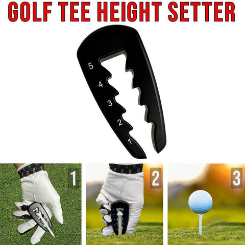 Adjustable Golf Tee Height Tool