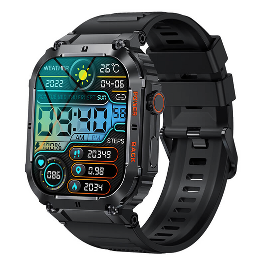 New K57Pro Call Smart Watch Music Weather 1.96 Inch Heart Rate Blood Pressure Blood Oxygen Smart Watch