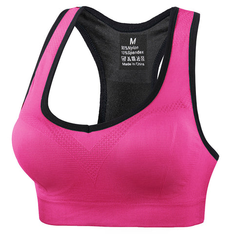 Women Padded Sports Bras Yoga Fitness Push up Bra Female Top for Gym Running Workout Training