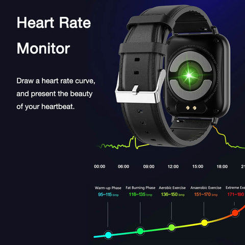 TK10 Smart Watch New ECG Blood Sugar Heart Rate Blood Pressure Sleep Monitoring Weather News Sports