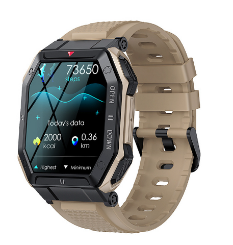 Outdoor New K55 Smart Watch Bluetooth Call Heart Rate Blood Pressure Oxygen Stopwatch Music Multi-sport Mode Bracelet