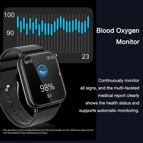 TK10 Smart Watch New ECG Blood Sugar Heart Rate Blood Pressure Sleep Monitoring Weather News Sports