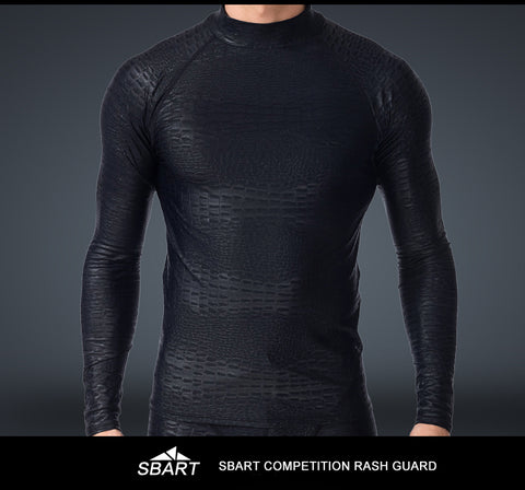 SBART Men Sharkskin Lycra Snorkeling Wet Suits Tops