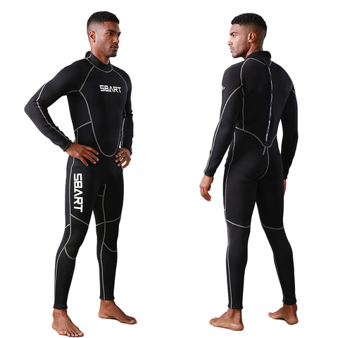 SBART Men's Wetsuits Warm Jumpsuit