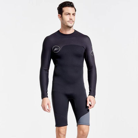 SBART 3MM Neoprene Diving Suit Long Sleeved Wetsuit