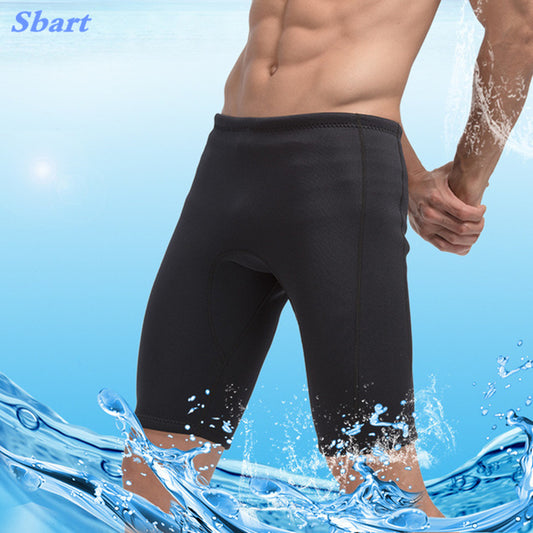 SBART Men Swim Jammers 3MM Neoprene Sunscreen Swimsuits
