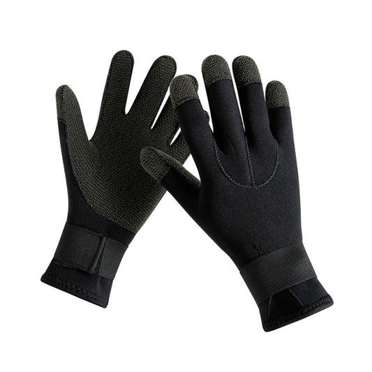 3mm Neoprene Diving Gloves For Men Women Diver Anti-cutting Warm Gloves
