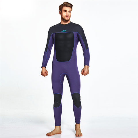 SBART 3mm Men's Neoprene Surf Wetsuit Surfing Swimming Equipment