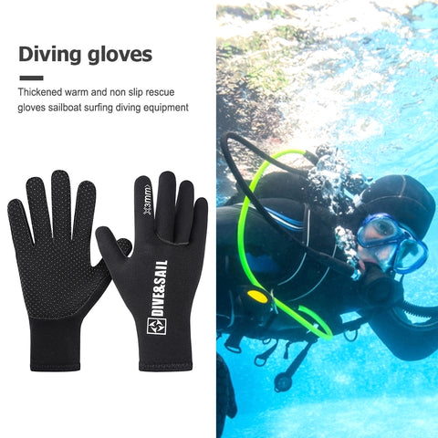 5mm 3mm 2mm Diving Gloves Neoprene Swimming Flippers Surf Equipment