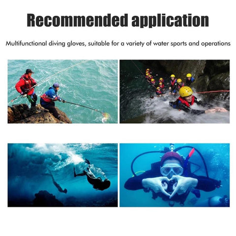 3mm Diving Gloves Neoprene Swimming Flippers Underwater Fishing Equipment